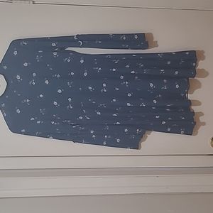 Bongo cornflower blue knee length dress Size M